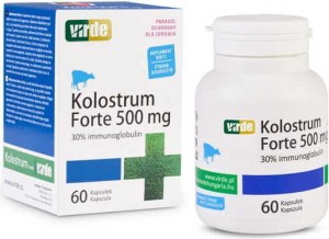 Kolostrum Forte Colostrum 500 mg 60 kapsułek VIRDE