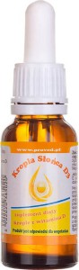 Kropla Słońca Witamina D3 w płynie 20ml 600 kropli Proved
