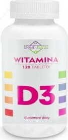 WITAMINA D3 2000 j.m 120 TABLETEK - SOUL FARM