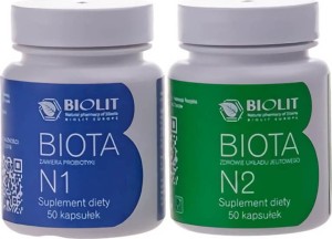 Biota Complex Biota N1 50 kapsułek Biota N2 50 kapsułek Biolit