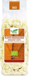 PŁATKI MIGDAŁOWE (MIGDAŁY CIĘTE) BIO 300 g - BIO PLANET