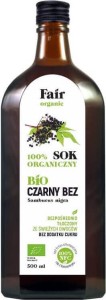 SOK Z CZARNEGO BZU NFC BIO 500 ml - FAIR ORGANIC