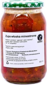 ZUPA WARZYWNA MINESTRONE BIO 900 ml - ZAKWASOWNIA