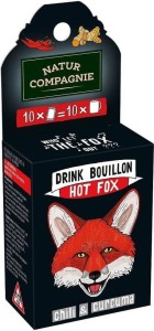 BULION W SASZETKACH DO PICIA Z CHILI I KURKUMĄ BIO (10 x 7 g) - NATUR COMPAGNIE
