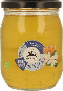 MIÓD NEKTAROWY AKACJOWY BIO 700 g - ALCE NERO