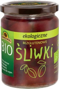 ŚLIWKI MARYNOWANE BEZGLUTENOWE BIO 540 ml (280 g) - KOWALEWSKI