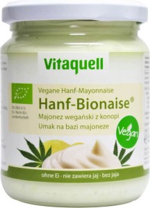 MAJONEZ WEGAŃSKI KONOPNY BIO 250 ml - VITAQUELL