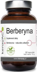 Berberyna 250mg 60 kapsułek kenayAG