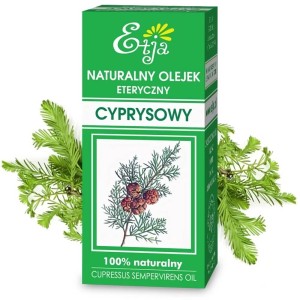 Olejek cyprysowy eteryczny 10 ml ETJA