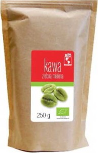 KAWA ZIELONA MIELONA BIO 250 g - BIO AMERYKA