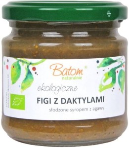 FIGI Z DAKTYLAMI SŁODZONE SYROPEM Z AGAWY BIO 200 g - BATOM