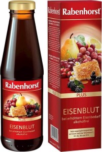 Napój Owocowo-Ziołowy Z Żelazem I Witaminami C, B1, B2, B12 450 Ml - Rabenhorst
