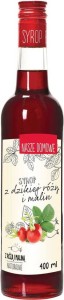 Syrop z dzikiej róży i malin 400ml Premium Rosa