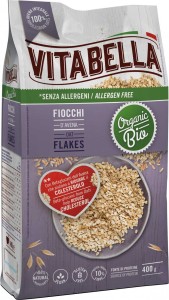 Płatki owsiane bezglutenowe BIO 400 g Vitabella