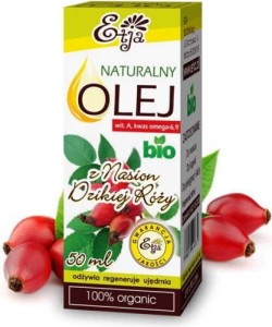Olej z nasion dzikiej róży BIO nierafinowany 50 ml ETJA