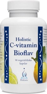 Witamina C z bioflawonoidami C-vitamin Bioflav 90 kapsułek Holistic