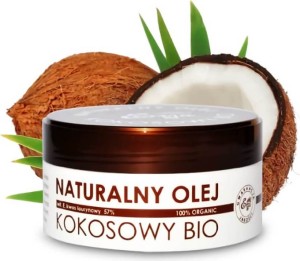 Naturalny olej kokosowy z miąższu kokosa BIO 150g ETJA