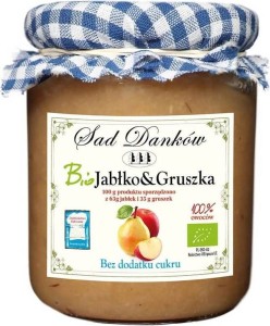 JABŁKO - GRUSZKA B/C BIO 260 g - SAD DANKÓW