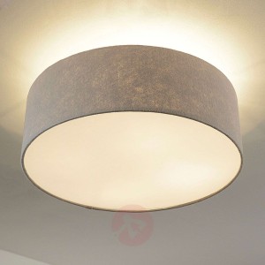 Lampa sufitowa Gala, 50cm, klosz filcowy szary