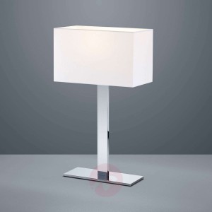Helestra Rena lampa stołowa klosz chintz prostokąt