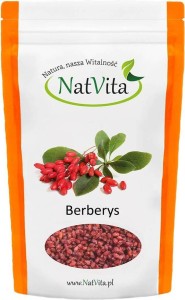 Berberys owoce suszone Berberis vulgaris L. 100g NatVita