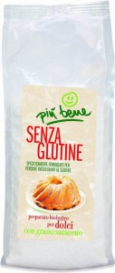 Mieszanka do ciast i deserów bezglutenowa BIO 500 g Piu Bene