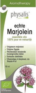 OLEJEK ETERYCZNY MARJOLAINE (MAJERANEK) BIO 10 ml - PHYSALIS