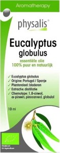 OLEJEK ETERYCZNY EUCALYPTUS GLOBULUS (EUKALIPTUS GAŁKOWY) BIO 10 ml - PHYSALIS