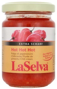 Krem z chilli bardzo ostry BIO 130 g Laselva