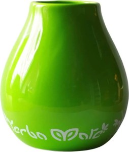 MATERO CERAMICZNE ZIELONE 350 ml - ORGANIC MATE GREEN