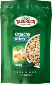 Orzechy piniowe łuskane 1000g Targroch