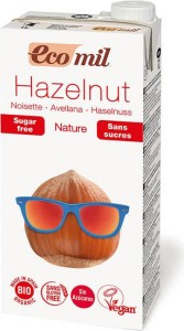 Napój z orzechów laskowych bez cukru BIO 1 l Ecomil