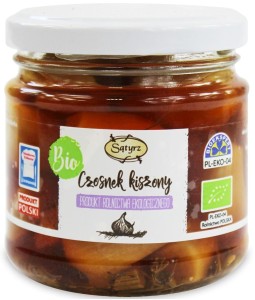 CZOSNEK KISZONY BIO 120 g - SĄTYRZ