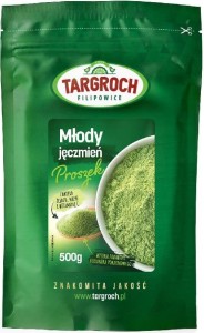 Młody jęczmień proszek zielony jęczmień 500g Targroch