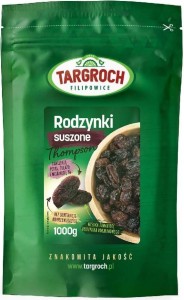 Rodzynki Thompson 1000g Targroch