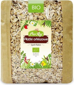 PŁATKI ORKISZOWE BIO 1 kg - BIO RAJ