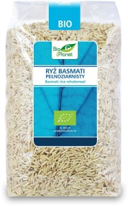 RYŻ BASMATI PEŁNOZIARNISTY BIO 1 kg - BIO PLANET