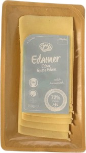 SER EDAMER (EDAMSKI) PLASTRY BIO (40 % TŁUSZCZU W SUCHEJ MASIE) 150 g - OMA