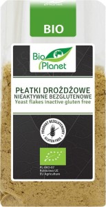 PŁATKI DROŻDŻOWE NIEAKTYWNE BEZGLUTENOWE BIO 100 g - BIO PLANET