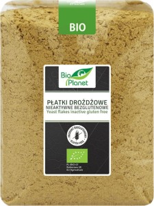 PŁATKI DROŻDŻOWE NIEAKTYWNE BEZGLUTENOWE BIO 300 g - BIO PLANET