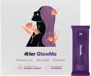 GlowMe 4Her Intensywne nawilżenie skóry 30 saszetek HealthLabs
