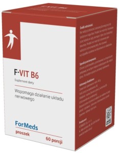 F-Vit B6 Witamina B6 25mg 60 porcji 48g ForMeds