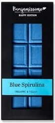 Czekolada wegańska HE niebieska spirulina BIO 60 g Biobenjamin