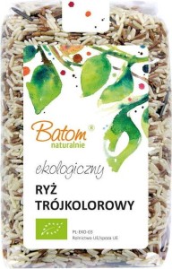 RYŻ TRÓJKOLOROWY BIO 500 g - BATOM