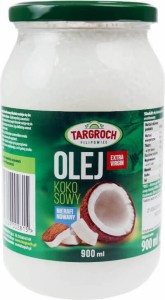 Olej kokosowy - nierafinowany extra virgin 900g Targroch