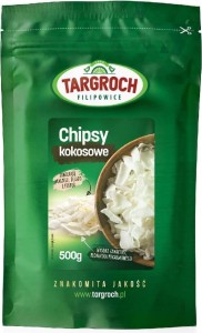 Chipsy kokosowe 500g Targroch