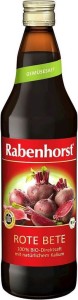 SOK Z BURAKÓW CZERWONYCH 100% BIO 750 ml - RABENHORST