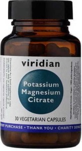 Potas i Magnez Potassium Magnesium Citrate 30 kapsułek Viridian