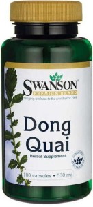 Dong Quai 530mg biały żeń szeń 100 kapsułek SWANSON