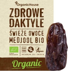 DAKTYLE MEDJOOL BEZGLUTENOWE BIO 150 g - ORGANIC HOUSE (ZDROWE DAKTYLE)